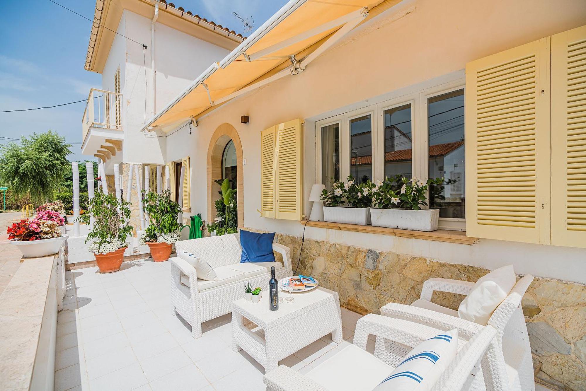 Villa Bambu Port de Pollença Esterno foto